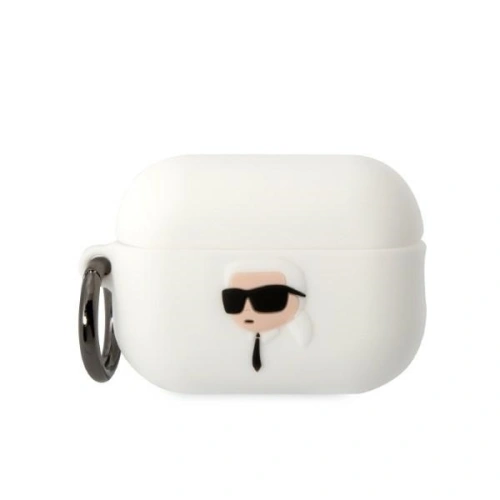 Kup Etui Karl Lagerfeld KLAP2RUNIKH Apple AirPods Pro 2 borító fehér/színes Szilikon Karl Fej 3D - KLD1412 - {ean13} - Sklep Home Screen