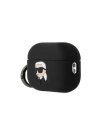 Kup Etui Karl Lagerfeld KLAP2RUNIKK Apple AirPods Pro 2 husă neagră/black Silicon Karl Head 3D - KLD1413 - {ean13} - Sklep Home Screen