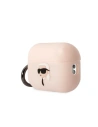 Kup Etui Karl Lagerfeld KLAP2RUNIKP Apple AirPods Pro 2 tok rózsaszín/szürke Szilikon Karl Fej 3D - KLD1414 - {ean13} - Sklep Home Screen