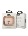 Kup Etui Karl Lagerfeld KLAP2RUNIKP Apple AirPods Pro 2 cover różowy/pink Silicone Karl Head 3D - KLD1414 - {ean13} - Sklep Home Screen