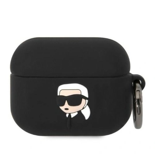 Kup Etui Karl Lagerfeld KLAPRUNIKK Apple AirPods Pro tok fekete/sz black Szilikon Karl Head 3D - KLD1418 - {ean13} - Sklep Home Screen