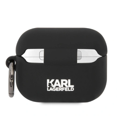 Kup Etui Karl Lagerfeld KLAPRUNIKK Apple AirPods Pro tok fekete/sz black Szilikon Karl Head 3D - KLD1418 - {ean13} - Sklep Home Screen