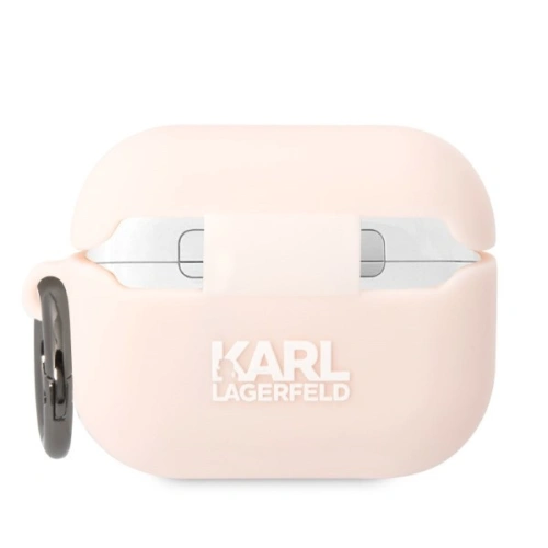 Kup Etui Karl Lagerfeld KLAPRUNIKP Apple AirPods Pro kryt růžový/pink silikon Karl Head 3D - KLD1419 - {ean13} - Sklep Home Screen