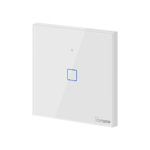 Kup Dotykowy włącznik światła WiFi Sonoff T0 EU TX (1-kanałowy) - SNF39 - {ean13} - Sklep Home Screen