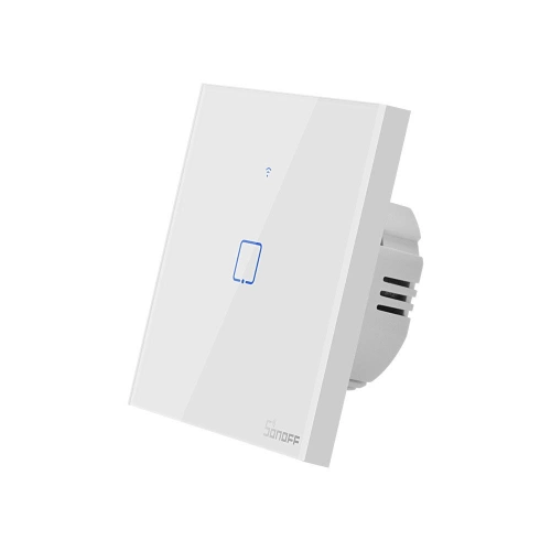Kup Dotykowy włącznik światła WiFi Sonoff T0 EU TX (1-kanałowy) - SNF39 - {ean13} - Sklep Home Screen