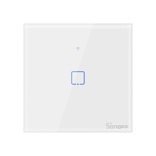 Kup Comutator de lumina tactil WiFi + RF 433 Sonoff T1 EU TX (1-canale) - SNF41 - {ean13} - Sklep Home Screen