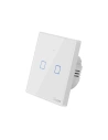 Buy Touch light switch WiFi + RF 433 Sonoff T2 EU TX (2-channel) white - SNF44 - {ean13} - Home Screen Store Europe