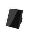 Buy Touch light switch WiFi + RF 433 Sonoff T3 EU TX (1-channel) black - SNF45 - {ean13} - Home Screen Store Europe