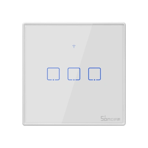 Kup Érintőkapcsoló WiFi + RF 433 Sonoff T2 EU TX (3-csatornás) - SNF48 - {ean13} - Sklep Home Screen