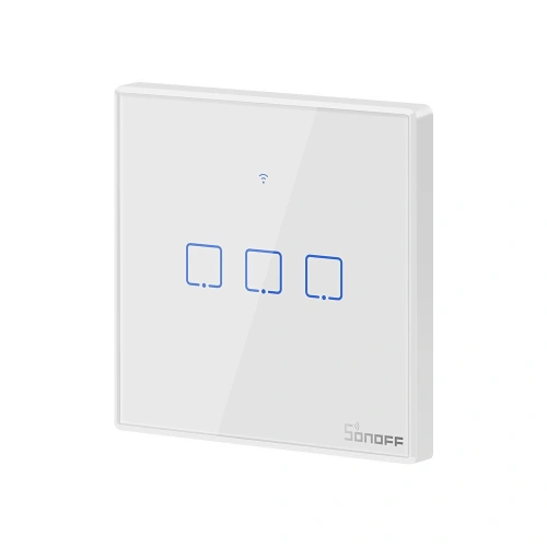 Kup Berührbarer WLAN + RF 433 Lichtschalter Sonoff T2 EU TX (3-Kanal) - SNF48 - {ean13} - Sklep Home Screen
