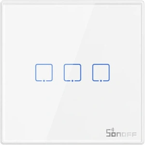 Kup Kabelloser Lichtschalter Sonoff 433MHz T2EU3C-RF (3-Kanal) - SNF71 - {ean13} - Sklep Home Screen