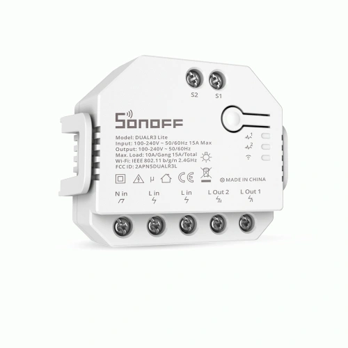 Kup Inteligentny przełącznik WiFi Sonoff Dual R3 Lite - SNF77 - {ean13} - Sklep Home Screen