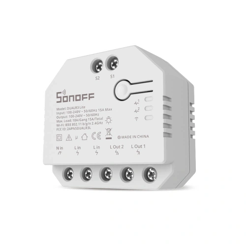 Kup Intelligenter WiFi-Schalter Sonoff Dual R3 Lite - SNF77 - {ean13} - Sklep Home Screen