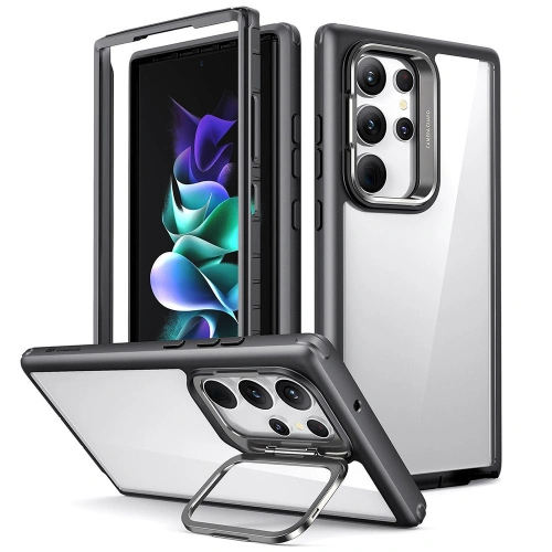 Kup Etui ESR Shock Armor Kickstand Samsung Galaxy S23 Ultra Čiré/černé - ESR641 - {ean13} - Sklep Home Screen