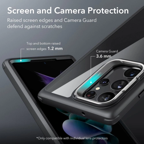 Buy ESR Shock Armor Kickstand Samsung Galaxy S23 Ultra Clear/Black - ESR641 - {ean13} - Home Screen Store Europe