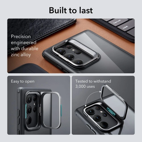 Kup Etui ESR Shock Armor Kickstand Samsung Galaxy S23 Ultra Clear/black - ESR641 - {ean13} - Sklep Home Screen