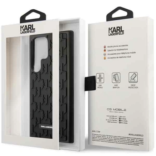 Kup Etui Karl Lagerfeld KLHCS23LRUPKLPK Samsung Galaxy S23 Ultra hardcase černý/black 3D Monogram - KLD1420 - {ean13} - Sklep Home Screen