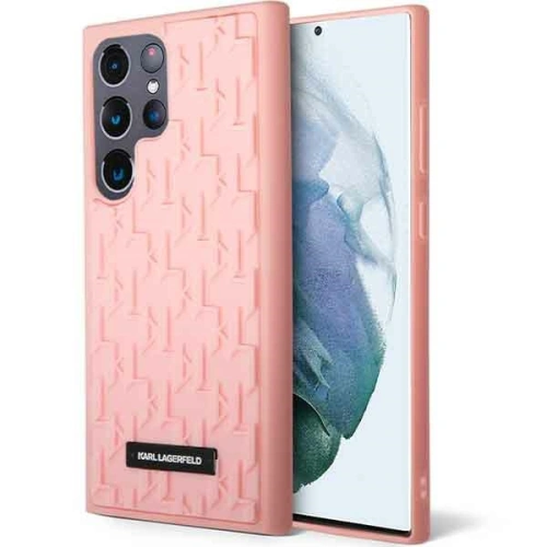 Kup Etui Karl Lagerfeld KLHCS23LRUPKLPP Samsung Galaxy S23 Ultra hardcase růžový/pink 3D Monogram - KLD1421 - {ean13} - Sklep Home Screen