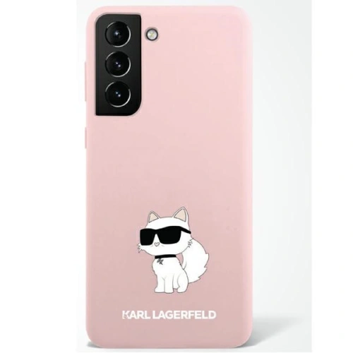 Kup Etui Karl Lagerfeld KLHCS23LSNCHBCP Samsung Galaxy S23 Ultra hardcase roz/roz Silicone Choupette - KLD1423 - {ean13} - Sklep Home Screen