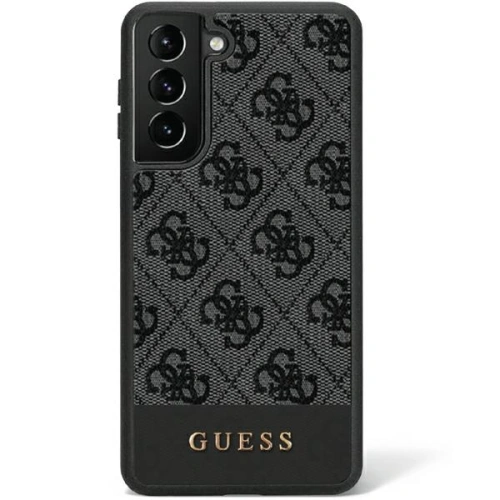 Kup Case Guess GUHCS23LG4GLGR Samsung Galaxy S23 Ultra schwarz/black Hardcase 4G Stripe Collection - GUE2336 - {ean13} - Sklep Home Screen