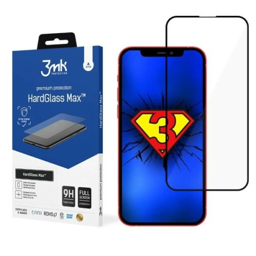 Kup Edzett üveg 3MK HardGlass Max Apple iPhone 13 Pro Max/14 Plus fekete - 3MK4432 - {ean13} - Sklep Home Screen