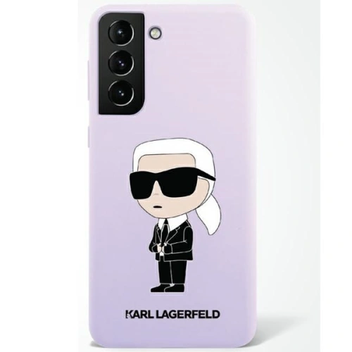 Kup Case Karl Lagerfeld KLHCS23LSNIKBCU Samsung Galaxy S23 Ultra Hardcase lila/purple Silikon Ikonik - KLD1426 - {ean13} - Sklep Home Screen