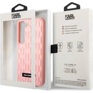 Etui Karl Lagerfeld KLHCS23MRUPKLPP Samsung Galaxy S23+ Plus hardcase różowy/pink 3D Monogram