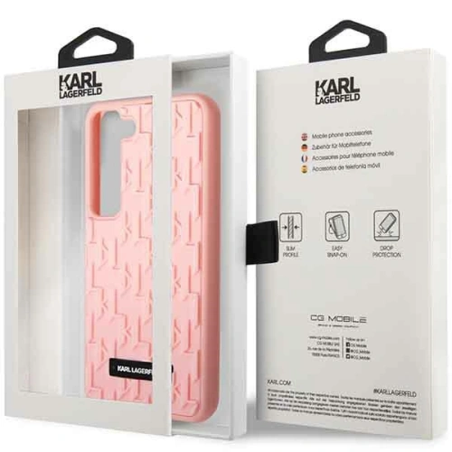 Kup Etui Karl Lagerfeld KLHCS23MRUPKLPP Samsung Galaxy S23+ Plus hardcase różowy/pink 3D Monogram - KLD1428 - {ean13} - Sklep Home Screen