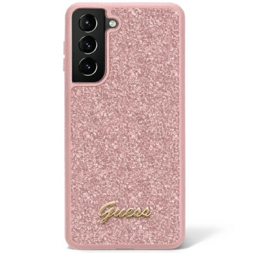 Kup Etui Guess GUHCS23LHGGSHP Samsung Galaxy S23 Ultra roz/pink hard case Glitter Script - GUE2340 - {ean13} - Sklep Home Screen