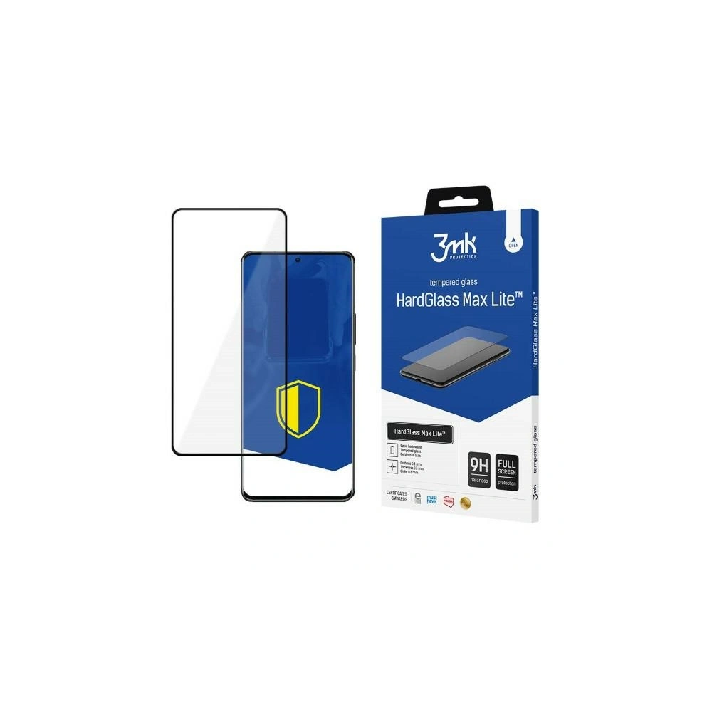Szkło hartowane 3MK HardGlass Max Lite Xiaomi 13 Pro czarne