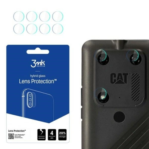 Kup Hybridní sklo na objektiv fotoaparátu 3MK Lens Protect Cat S53 [4 PACK] - 3MK4437 - {ean13} - Sklep Home Screen