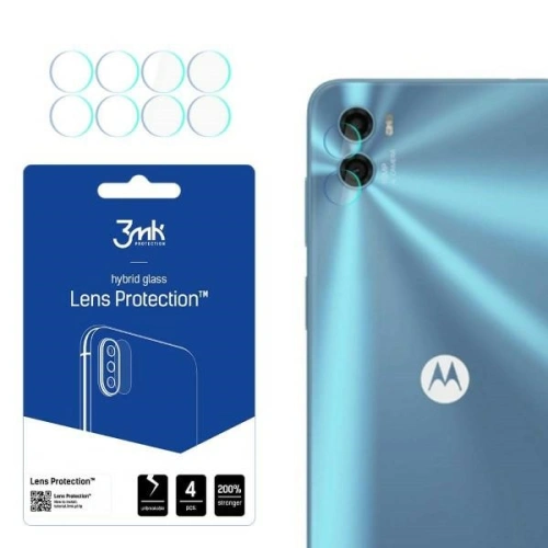 Kup Hibrid üveg a fényképezőgép objektívhez 3MK Lens Protect Motorola Moto E22s [4 PACK] - 3MK4441 - {ean13} - Sklep Home Screen