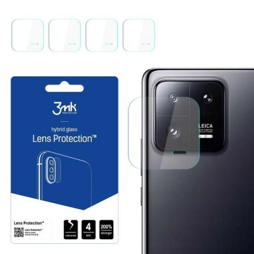 Kup Hybridglas für die Kameraobjektiv 3MK Lens Protect Xiaomi 13 Pro [4 PACK] - 3MK4444 - {ean13} - Sklep Home Screen