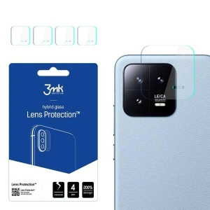 Kup Hybridglas für die Kameraobjektiv 3MK Lens Protect Xiaomi 13 [4 PACK] - 3MK4445 - {ean13} - Sklep Home Screen