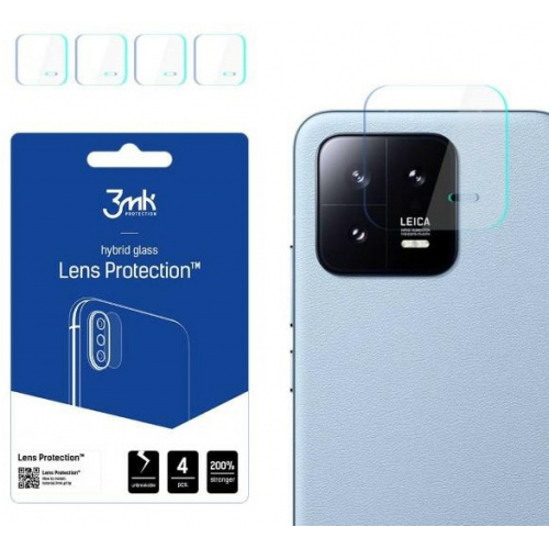 Kup Szkło hybrydowe na obiektyw aparatu 3MK Lens Protect Xiaomi 13 [4 PACK] - 5903108499736 - 3MK4445 - Homescreen.pl