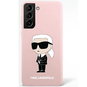 Kup Etui Karl Lagerfeld KLHCS23MSNIKBCP Samsung Galaxy S23+ Plus hardcase roz/deschis Silicone Ikonik - KLD1432 - {ean13} - Sklep Home Screen