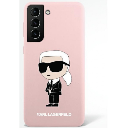 Kup Etui Karl Lagerfeld KLHCS23MSNIKBCP Samsung Galaxy S23+ Plus hardcase różowy/pink Silicone Ikonik - 3666339117627 - KLD1432 - Homescreen.pl