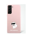 Etui Karl Lagerfeld KLHCS23SSNCHBCP Samsung Galaxy S23 hardcase růžový/pink Silicone Choupette