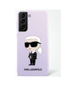 Etui Karl Lagerfeld KLHCS23SSNIKBCU Samsung Galaxy S23 hardcase purpurový/purple silikon Ikonik