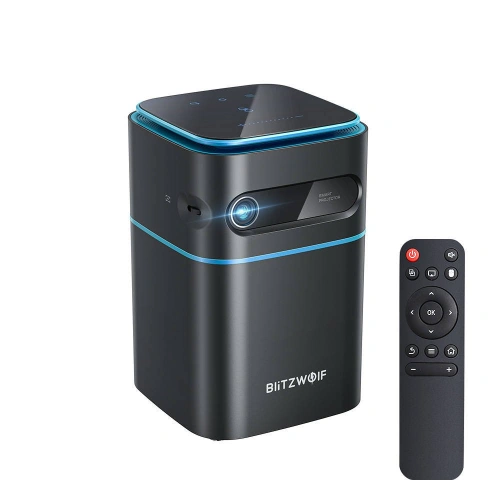 Buy BlitzWolf BW-VT2 Portable Projector, Android, Wi-Fi, 1080p - BLZ519 - {ean13} - Home Screen Store Europe