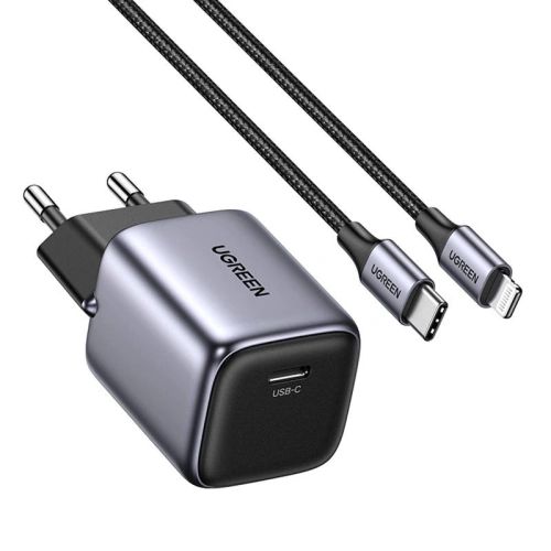 Kup Încărcător de rețea UGREEN CD318 Nexode mini, USB-C, PD3.0, QC4.0, GaN, 20W (gri) - UGR1433 - {ean13} - Sklep Home Screen