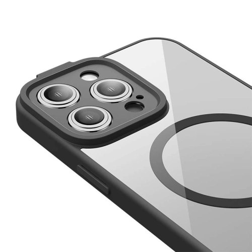 Kup Tok + üveg Baseus Frame MagSafe Apple iPhone 14 Pro (fekete) - BSU3919 - {ean13} - Sklep Home Screen