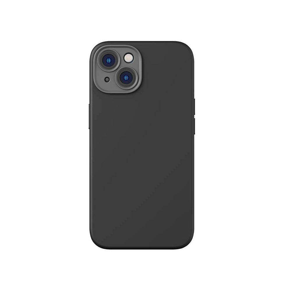 Zestaw etui + szkło Baseus Liquid Silica MagSafe Apple iPhone 14 (czarny)