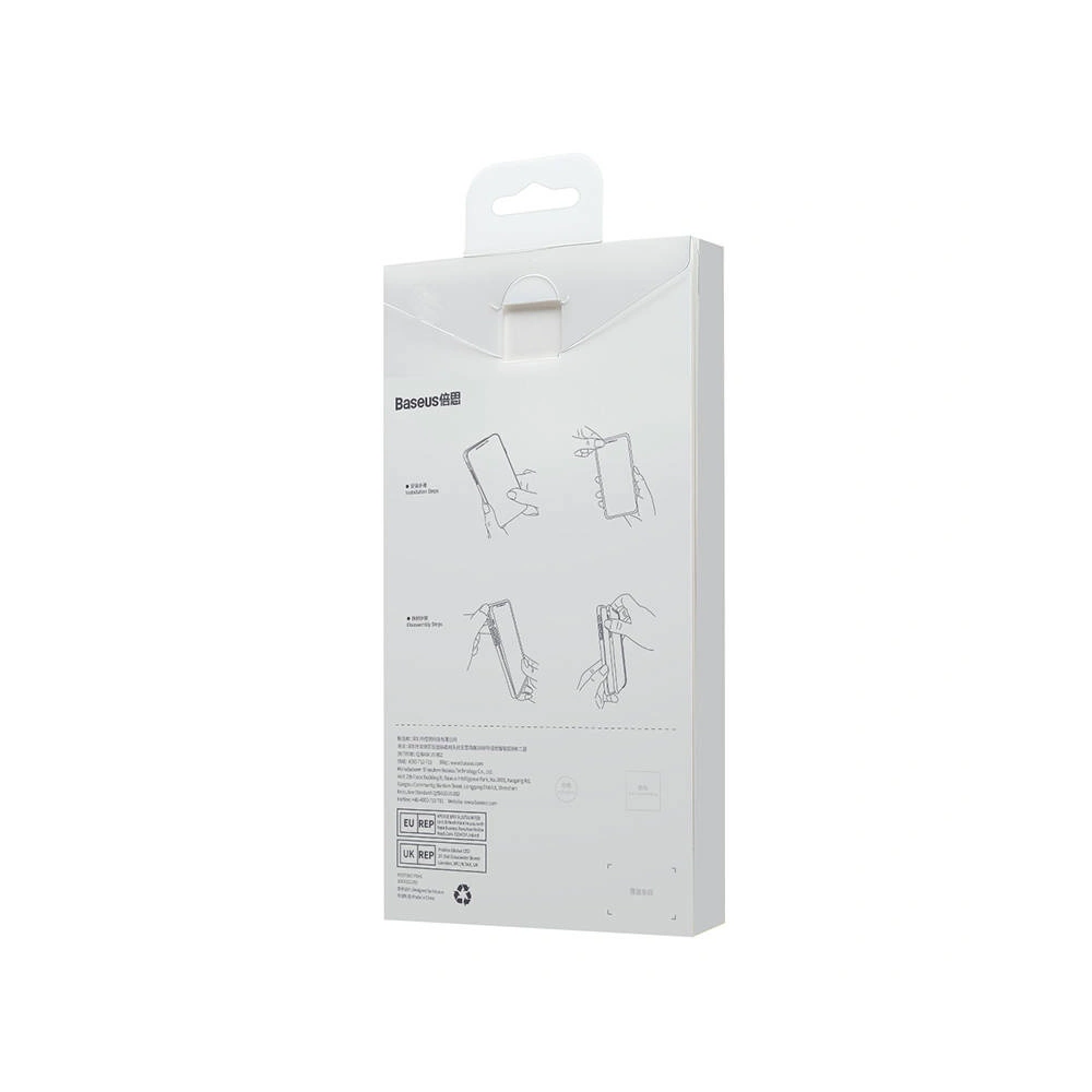 Zestaw etui + szkło Baseus Liquid Silica MagSafe Apple iPhone 14 (czarny)