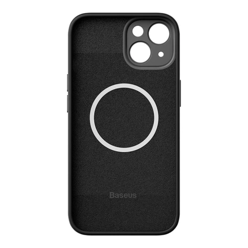 Kup Set mit Case + Glas Baseus Liquid Silica MagSafe Apple iPhone 14 Plus / 15 Plus (schwarz) - BSU3922 - {ean13} - Sklep Home Screen
