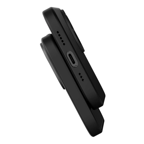 Kup Set mit Case + Glas Baseus Liquid Silica MagSafe Apple iPhone 14 Plus / 15 Plus (schwarz) - BSU3922 - {ean13} - Sklep Home Screen