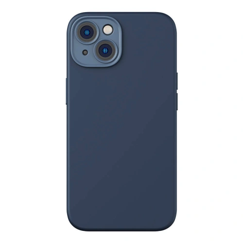 Kup Set Hülle + Glas Baseus Liquid Silica MagSafe Apple iPhone 14 Plus / 15 Plus (blau) - BSU3926 - {ean13} - Sklep Home Screen