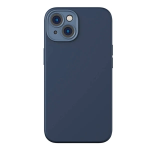 Zestaw etui + szkło Baseus Liquid Silica Apple iPhone 14 Plus / 15 Plus (niebieski) 