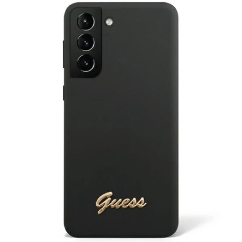 Kup Etui Guess GUHCS23MSLSMK Samsung Galaxy S23+ Plus černý/black hardcase Silicone Vintage Gold Logo - GUE2354 - {ean13} - Sklep Home Screen