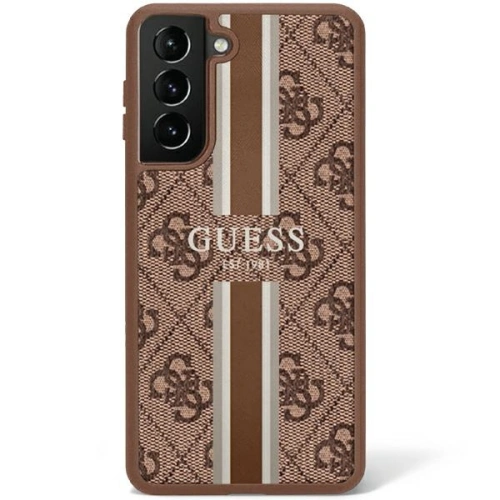 Kup Etui Guess GUHCS23SP4RPSW Samsung Galaxy S23 barna/brown kemény hátlap 4G Nyomtatott Csík - GUE2363 - {ean13} - Sklep Home Screen